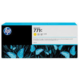 HP 771C Jaune - Cartouche d'encre HP d'origine (B6Y10A) PRIX MAROC