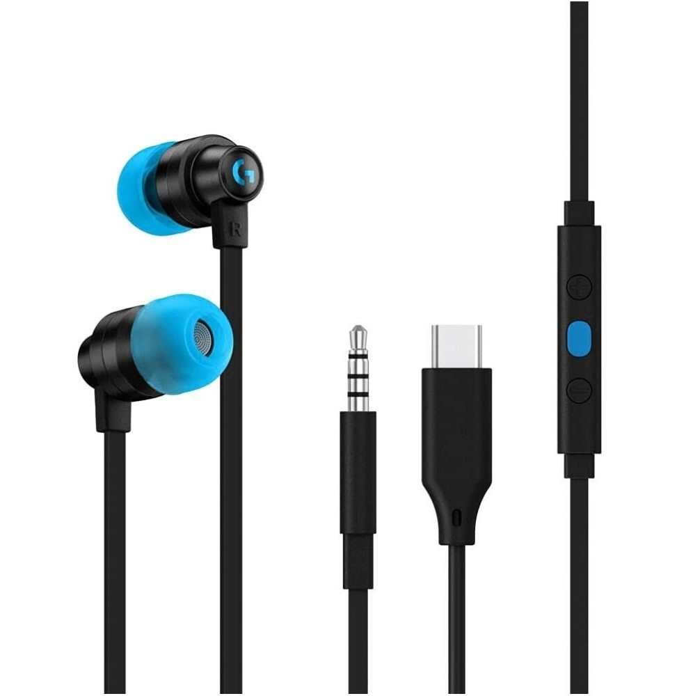 LOGITECH G333 Wired Gaming Earphones (981-000924) prix maroc