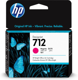 HP 712 Magenta - Cartouche d'encre HP d'origine (3ED68A) prix maroc