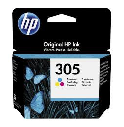 HP 305 trois couleurs - Cartouche  (3YM60AE) PRIX MAROC