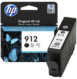 HP 912 Noir - Cartouche d'encre HP d'origine (3YL80AE) PRIX MAROC