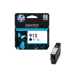 HP 912 Noir - Cartouche d'encre HP d'origine (3YL80AE) PRIX MAROC