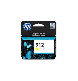 HP 912 Jaune - Cartouche d'encre HP d'origine (3YL79AE) PRIX MAROC