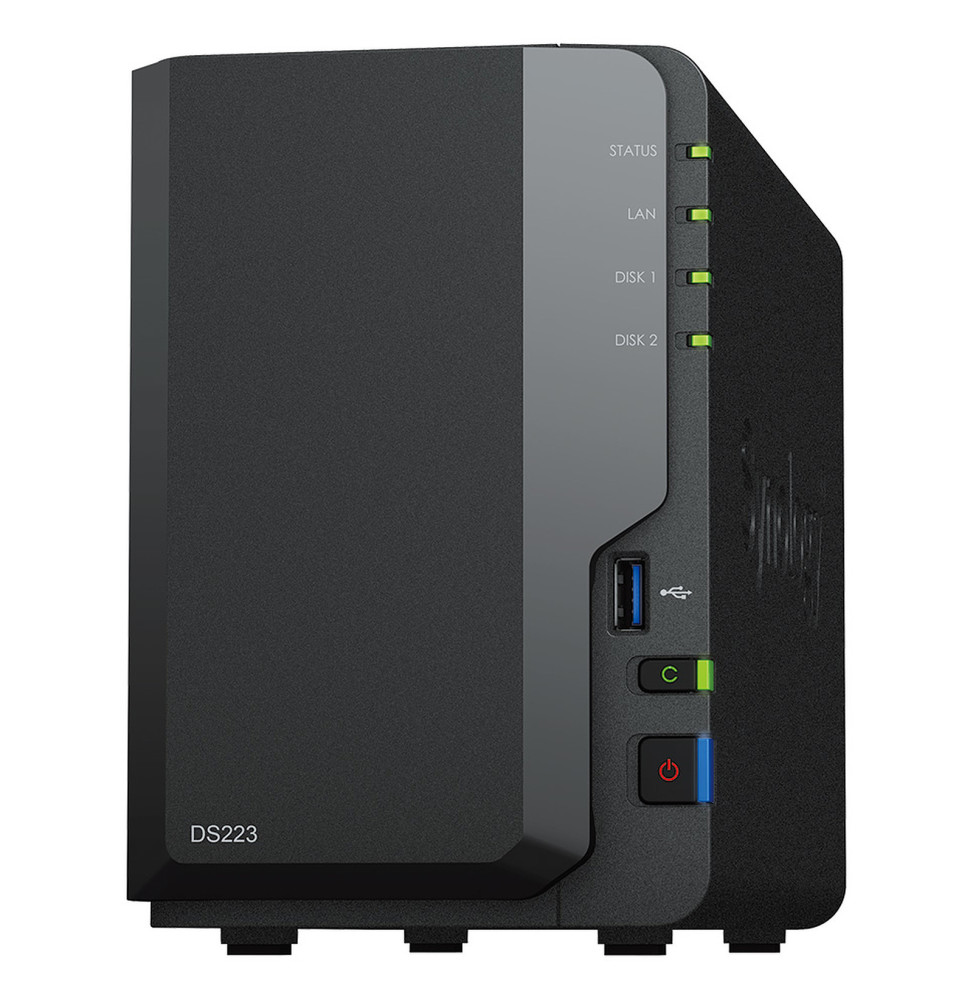 Serveur NAS 2 Baies Synology DiskStation ( DS223 ) prix maroc