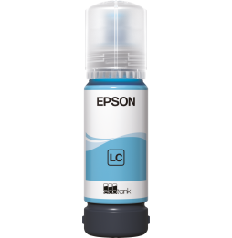 EPSON 108 CYAN CLAIR - D'ENCRE EPSON ECOTANK D'ORIGINE (C13T09C54A )