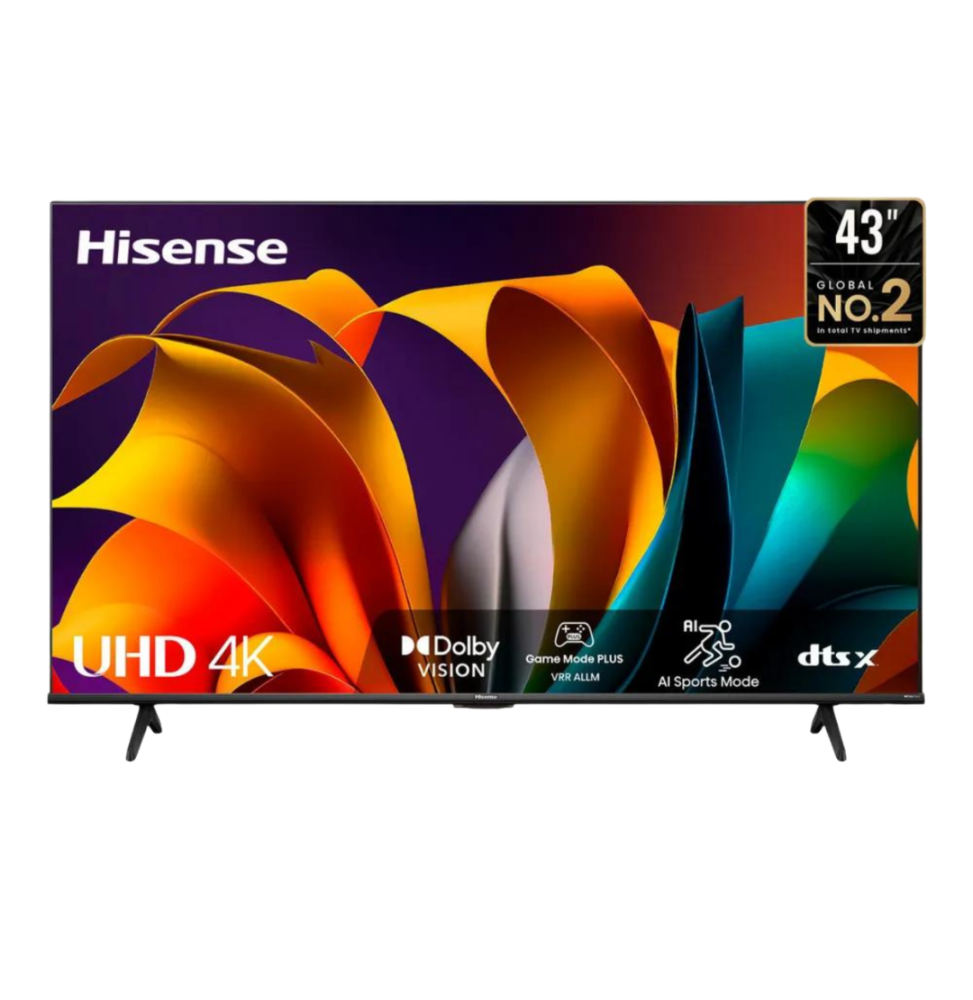 Téléviseur Hisense 43'' Smart UHD  (HIS43A6Q) prix maroc