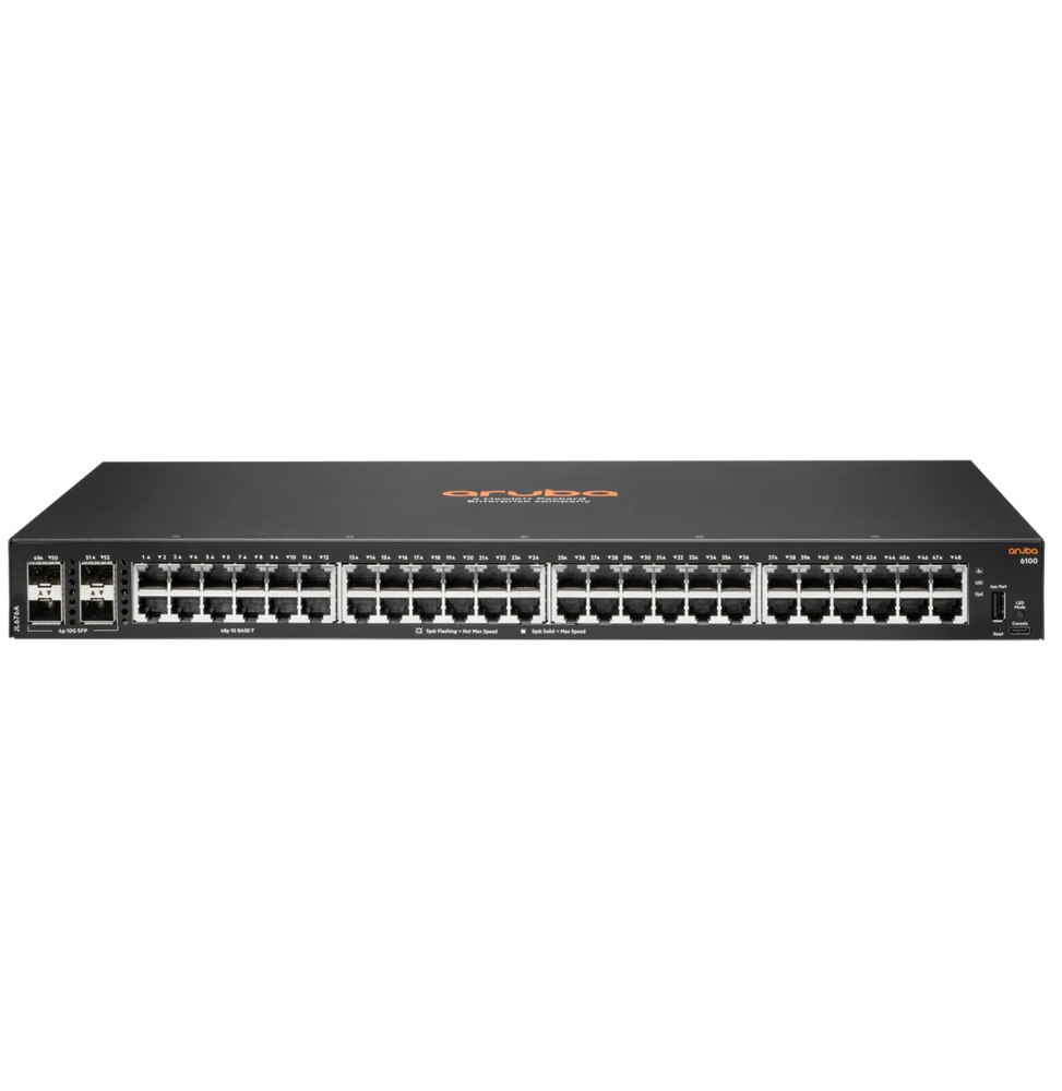Switch Aruba 6100 48G 4SFP+ (JL676A) prix maroc