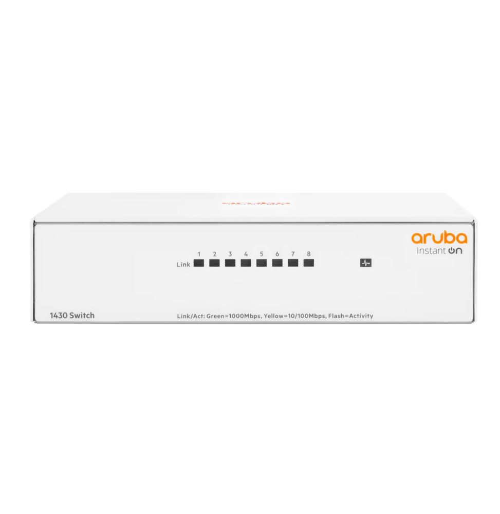 Switch Aruba Instant On 1430 8G (R8R45A) prix maroc