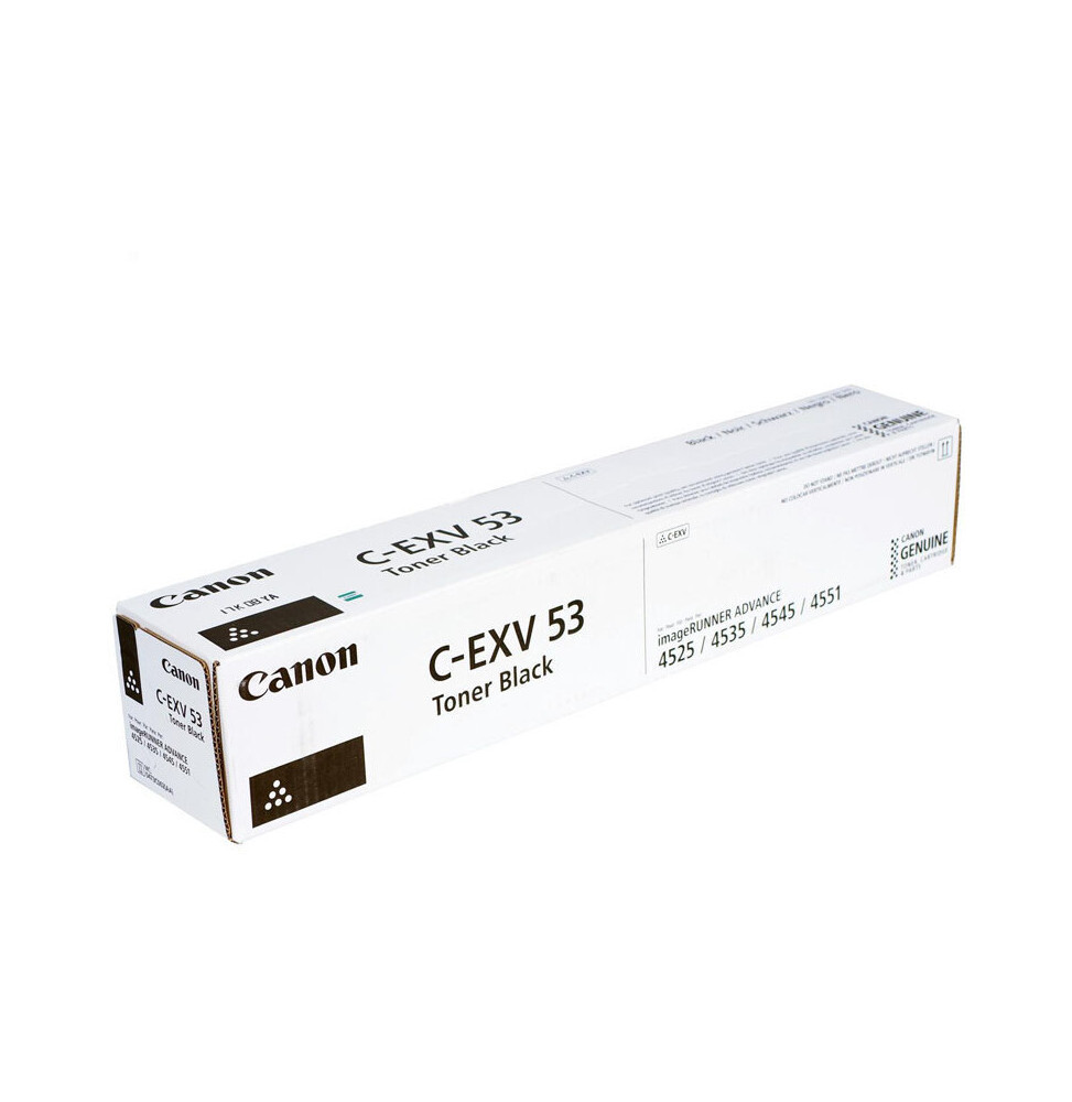Toner Canon d'origine C-EXV 53 Noir (0473C002AA) prix maroc